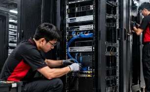 บริการติดตั้งและประกอบตู้ Rack